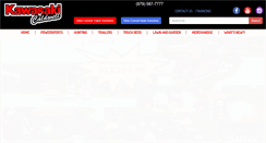 Desktop Screenshot of kawasakiofcaldwell.com